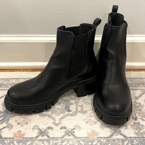 Black boots